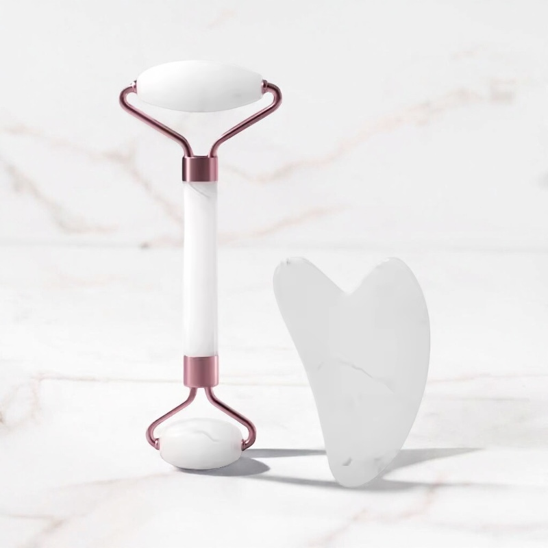 Gua-Sha y rodillo facial